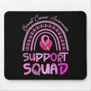 Unterstützung von Squad Pink Rainbow Leopard Brust Mousepad