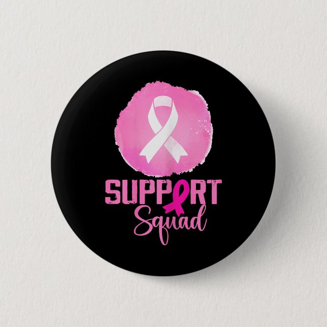 Unterstützung von Squad Pink Support Squad BreastC Button (Vorderseite)
