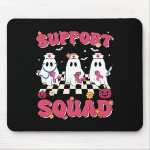 Unterstützung von Squad Retro Groovy Nurse Brustkr Mousepad