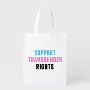 Unterstützung von Transgender-Rechten Wiederverwendbare Einkaufstasche