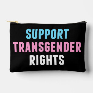 Unterstützung von Transgender-Rechten Zubehörtasche
