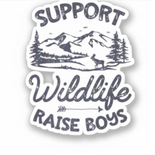 Unterstützung von Wildlife Rays T Shirt Mama Vate Aufkleber
