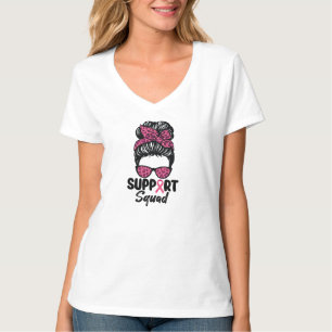 Unterstützungsgruppe Unordentlicher Knoten Rosa Kr T-Shirt