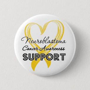 UnterstützungsNeuroblastoma Krebs-Bewusstsein Button