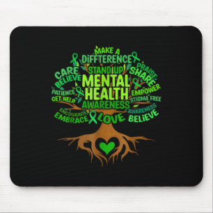 Unterstützungsteam Baum Liebe Psychische Gesundhei Mousepad