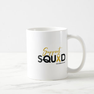 Unterstützungsteam - Bewusstsein für Kinderkrebs 1 Kaffeetasse