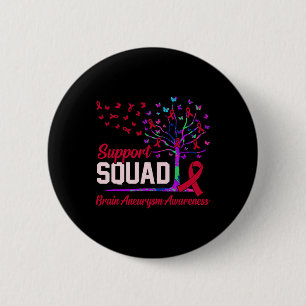 Unterstützungsteam Gehirnaneurysma-Bewusstseinsmon Button