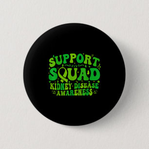 Unterstützungsteam grüne Schleife Schmetterling pk Button