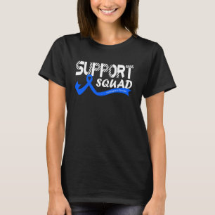 Unterstützungsteam Huntington-Krankheit Bewusstsei T-Shirt