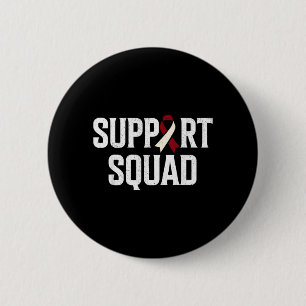 Unterstützungsteam Kehlkopf Mund Kopf Hals Krebs Button
