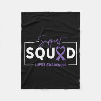 Unterstützungsteam Lupus-Aufklärungsmonat Autoimmu Fleecedecke