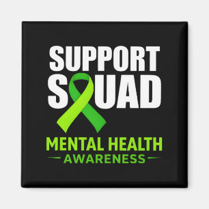 Unterstützungsteam Mental Health Awareness Monat G Magnet