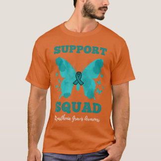 Unterstützungsteam Myasthenia Gravis Bewusstsein T-Shirt