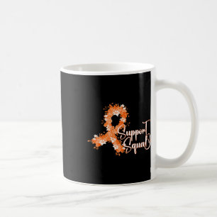 Unterstützungsteam Orange Band Leukämie Blutkrebs Kaffeetasse