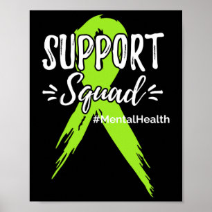 Unterstützungsteam Psychische Gesundheit Awareness Poster