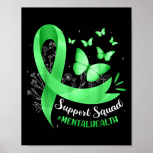 Unterstützungsteam Psychische Gesundheit Bewusstse Poster