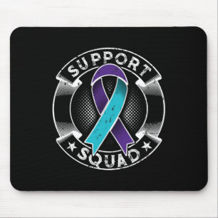 Unterstützungsteam-Schleife Suizidpräventionsbewus Mousepad
