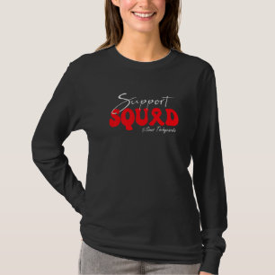 Unterstützungsteam Sinus-Tachykardie-Bewusstsein R T-Shirt