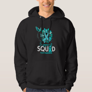 Unterstützungsteam Sonnenblume Kolibri PCOS Bewuss Hoodie