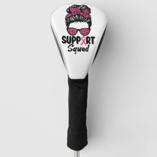 Unterstützungsteam Unordentlicher Knoten Rosa Krie Golf Headcover