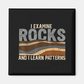 Untersuche Gestein und lerne Muster Geologie Wisse Magnet