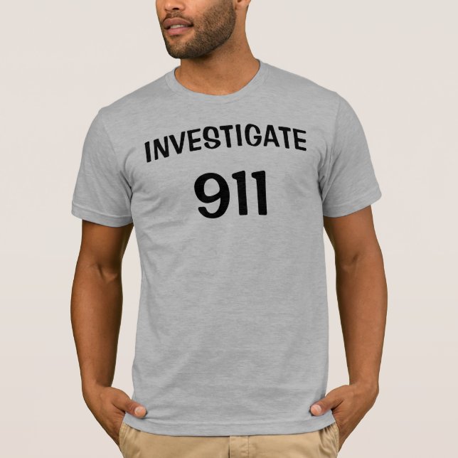 Untersuchung 911 T-Shirt (Vorderseite)