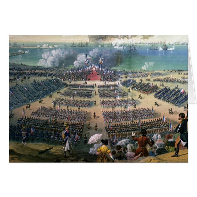Untersuchung der Truppen (Vorderseite (Horizontal))