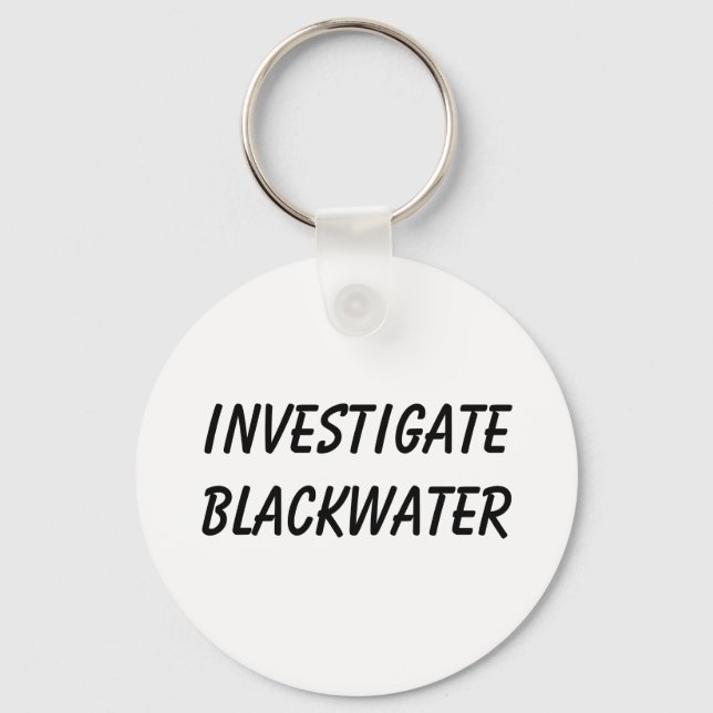 Untersuchung von Blackwater Schlüsselanhänger (Vorderseite)