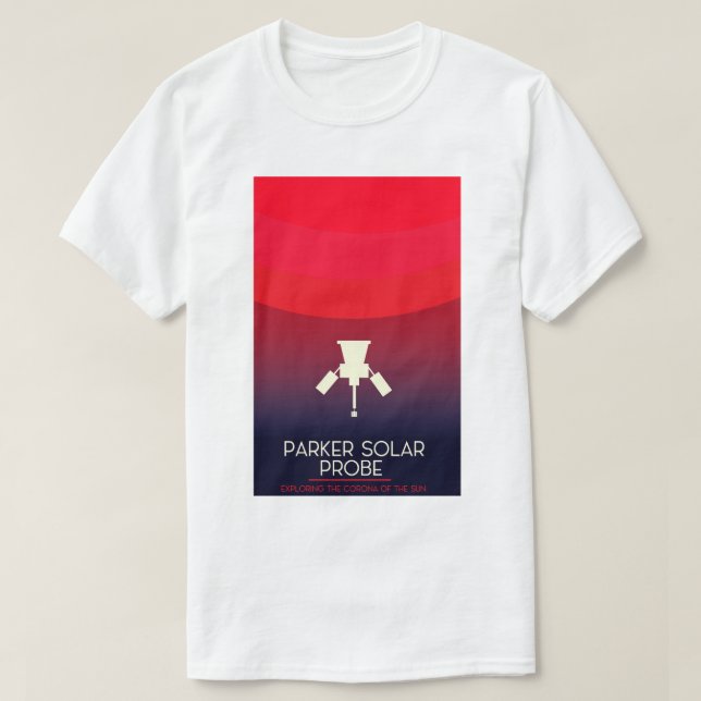Untersuchung von Parker Solar Sonden T-Shirt (Design vorne)