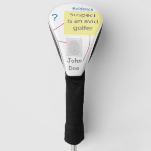 Untersuchungskommission für Kriminalromane Golf Headcover