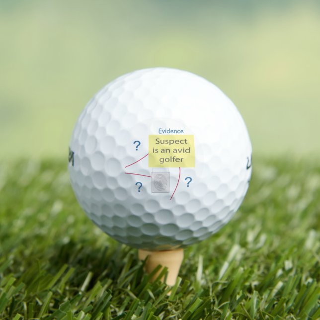 Untersuchungskommission für Kriminalromane Golfball (Insitu T-Shirt)