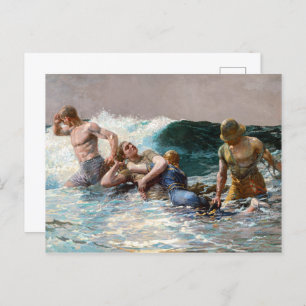 Untertasse   Winslow Homer   Postkarte
