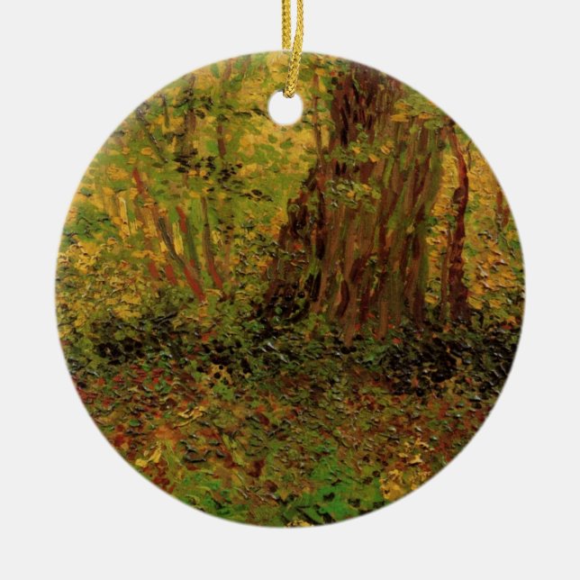 Unterwachstum von Vincent van Gogh Keramikornament (Vorne)