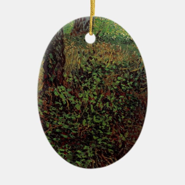Unterwachstum von Vincent van Gogh Keramikornament (Vorne)