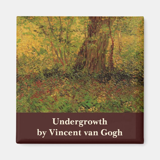 Unterwachstum von Vincent van Gogh Magnet (Vorne)