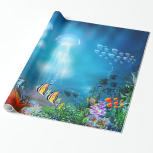 Unterwasser-7-Schleifpapier Geschenkpapier