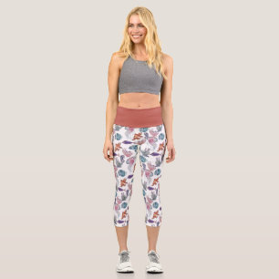 Unterwasser-Aquarell-Komposition Serie Design 2 Capri Leggings