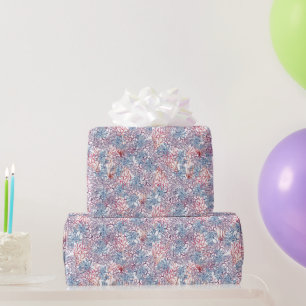 Unterwasser-Aquarell-Zusammensetzung Reihe Design  Geschenkpapier