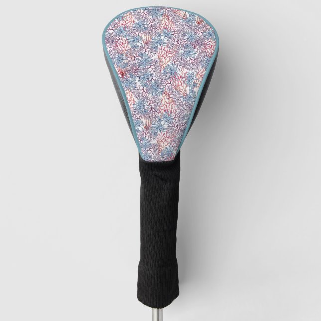 Unterwasser-Aquarell-Zusammensetzung Reihe Design  Golf Headcover (Vorderseite)