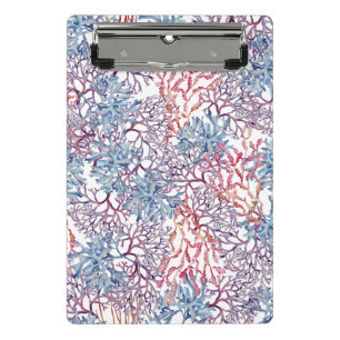 Unterwasser-Aquarell-Zusammensetzung Reihe Design Mini Klemmbrett