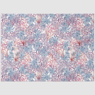 Unterwasser-Aquarell-Zusammensetzung Reihe Design  Seidenpapier