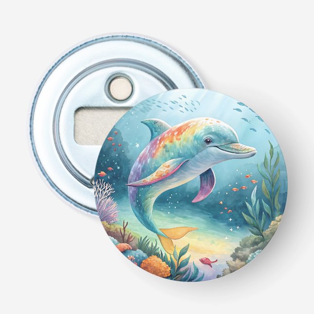 Unterwasser-Dolphin Flaschenöffner (Vorderseite)