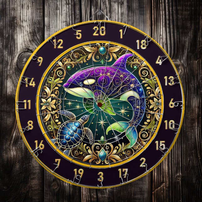 Unterwasser Elegance Orca Dartboard Deco Dartscheibe (Von Creator hochgeladen)