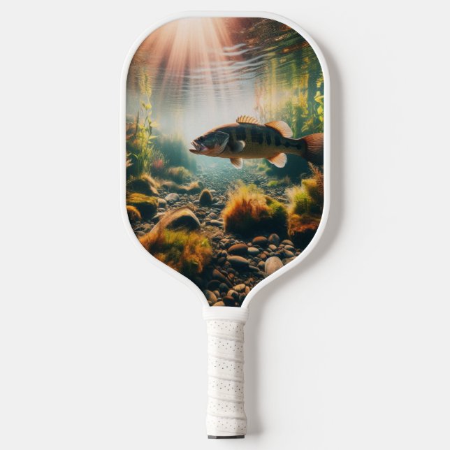 Unterwasser-Großmutterbass Pickleball Schläger (Vorderseite)