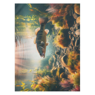 Unterwasser-Großmutterbass Tischdecke