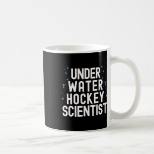 Unterwasser-Hockeyspieler Schwimm-Mannschaftssport Kaffeetasse
