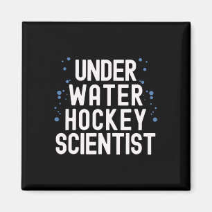 Unterwasser-Hockeyspieler Schwimm-Mannschaftssport Magnet