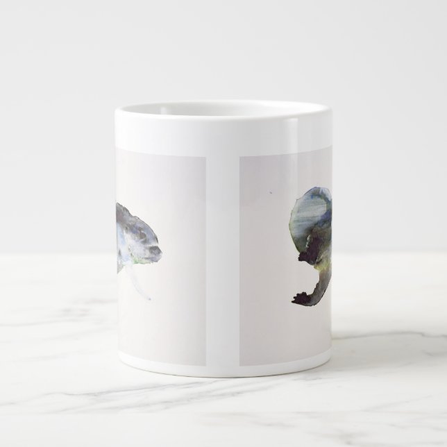 Unterwasser Jumbo-Tasse (Vorderseite)