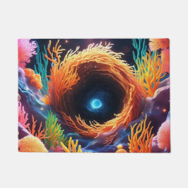 Unterwasser-Korallenvortex Fußmatte