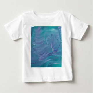 Unterwasser-Magie Einzigartige Farbige Abstrakte K Baby T-shirt